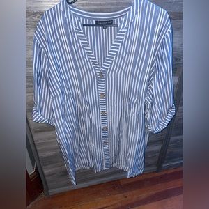 Club Z Collection button up shirt. Size 2X. Never been worn